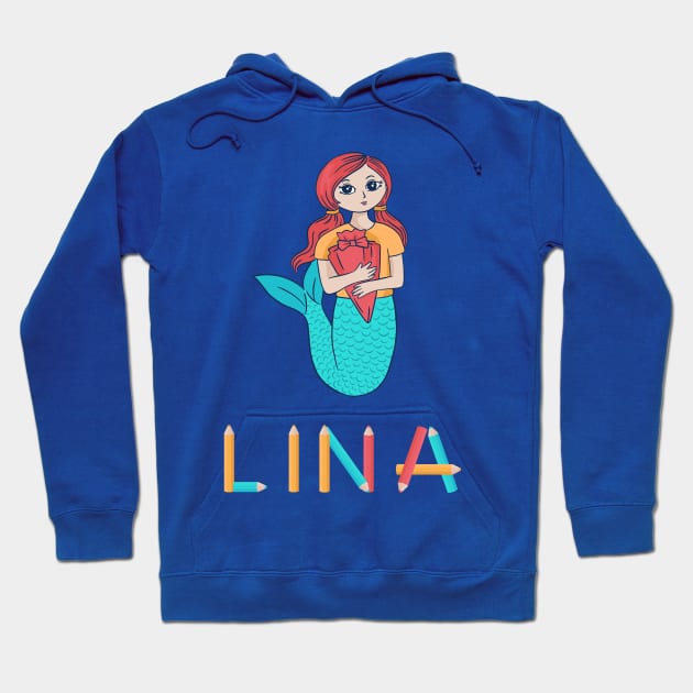 Enlaporation Mermaid Lina Hoodie by DePit DeSign